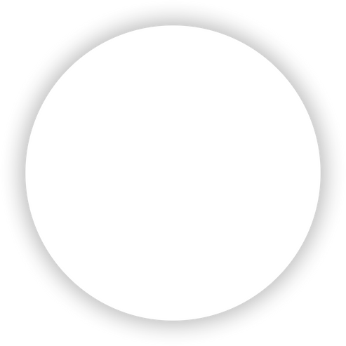 White Circle With Shadow